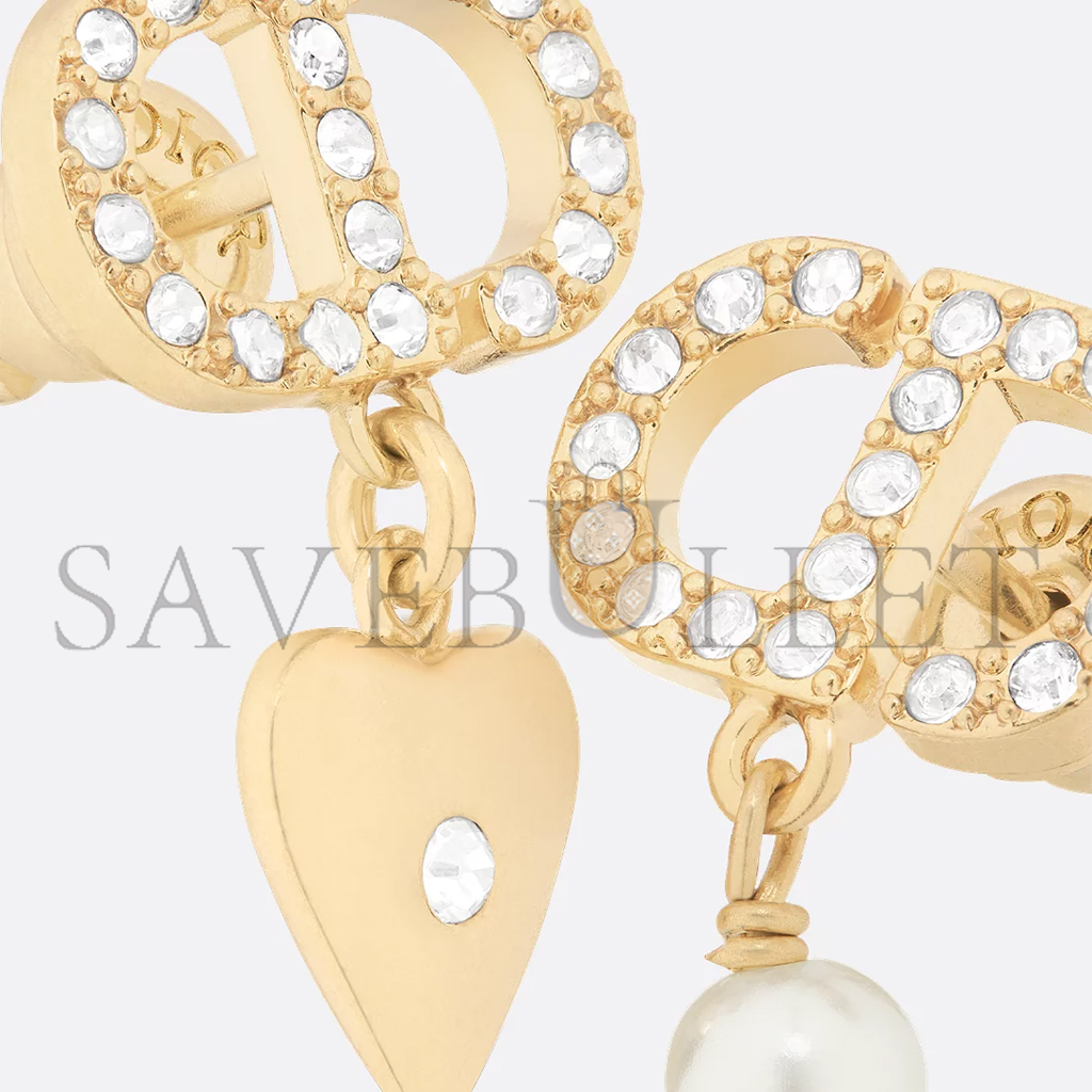 DIOR PETIT CD LUCKY CHARMS EARRINGS E3772WOMCY_D03S